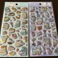 クーリア　キラキラ　ぷっくりシールセット 2シート