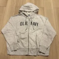 マ*ん様 OLD NAVY フード付きパーカー Sサイズ グレー　Y2Kのサムネイル