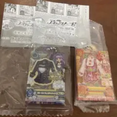 【アイカツ】ガチャガチャ　だれでもアクリルチャーム　氷上スミレ&栗栖ここね　2点