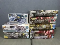 ガンプラまとめ売り MGSD MG RG 7点セット　未組立 ガンプラまとめ売り MGSD MG RG 7点セット 未組立 - メルカリ