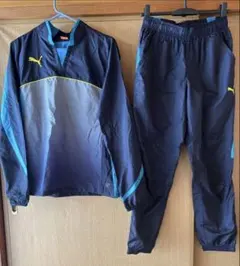 PUMA ピステ上下 M ネイビー/グレー