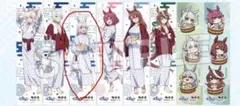 極楽湯　ウマ娘　シングレ　コラボ　マフラータオル　タマモクロス