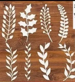 新品　リーフ8個セット　カッティングダイ