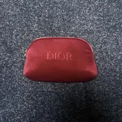 Dior ノベルティポーチ ベロア 赤 非売品