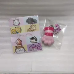 ディズニーストア　猫の日　猫の手シークレットストラップ　チェシャ猫