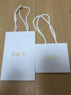 Dior ディオール ミニショッパー 2枚セット - メルカリ