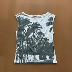 PS Paul Smith Women パームツリー柄 ノースリーブシミなしのサムネイル