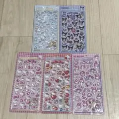 【正規品】ボンボンドロップシール 第2弾 サンリオ 新品 5枚