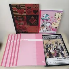 ノートまとめ売り　5冊セット-スヌーピー -ハート-鬼滅の刃
