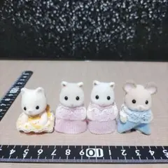 シルバニアファミリー　4体セット　まとめ売り