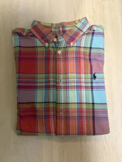 Ralph Lauren マルチカラー チェックシャツ XL（M相当）