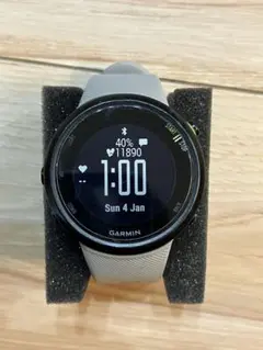 Garmin ForeAthlete 45 本体ブラック　バンド　グレー