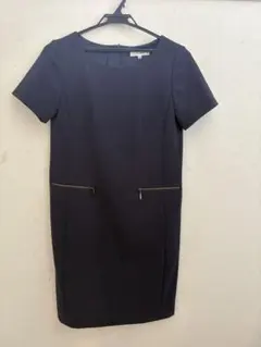 m's select ネイビー 半袖ワンピース 34のサムネイル