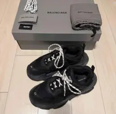 BALENCIAGA track 2 バレンシアガ スニーカー ブラック 領収書 - メルカリ