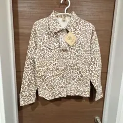Layla レオパード柄 ジャケット フリーサイズ アニマル柄 リメイク 素材