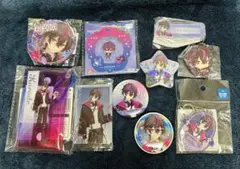 10点セット　フラガリアメモリーズ　クロード　缶バッジ　アクリルキーホルダー