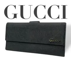 【美品】グッチ GUCCI 財布　ブラック　スウィング　筆記体ロゴ GUCCI(グッチ) 財布354497 354497 2091 ブラック｜【公式】カインド