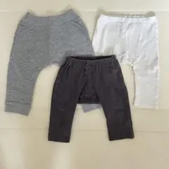 プティマイン　西松屋　ベビー パンツ レギンス　3点セット 80サイズ