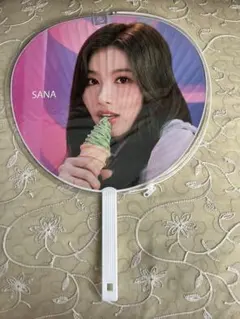 TWICE サナ うちわ