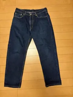 LEVI'S 濃紺ストレートデニム