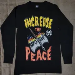 STUSSY ロンT INCREASE THE PEACE MEXICO製 Sのサムネイル