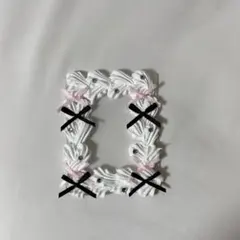 ホイップデコ トレカケース 硬質ケース b8 ホワイト ブラック ピンク