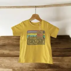 【Patagonia】ベビーTシャツ 12〜18M／イエロー／新品未使用タグ付き