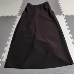ショコラフィネローブ　ブラウン　タイトスカート