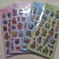 イタリアンブレインロット　きゅん〜ポップシール　４シートセット