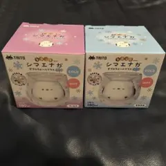 タイトー限定 シマエナガ ダブルウォールグラス 2種セット