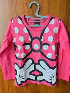 BABYDOLL ミニーマウス風長袖カットソー 120cm