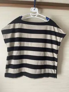 ICB ボーダーTシャツ　身幅51cmのサムネイル