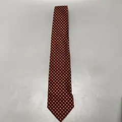 【美品】Christian Dior バーガンディ ネクタイ1