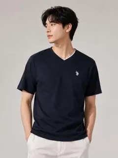 POLO ASSN. Vネック Tシャツ ブラック XLのサムネイル