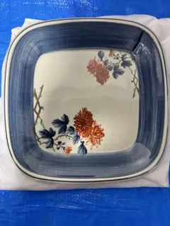 九谷焼 角皿 菊文様 和食器のサムネイル