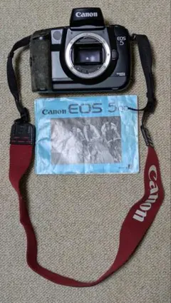 完動品】Canon EOS 5 QD 本体フィルム一眼レフカメラ 元箱説明書