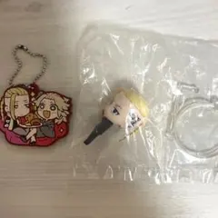 東京リベンジャーズ ドラケン フィギュア ラバーキーホルダー 2点セット