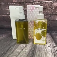 THREE バランシング クレンジングオイル 185ml 2点セット 80304のサムネイル