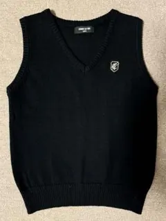 コムサイズム ベスト ブラック　130cm フォーマル　入学式　卒業式　発表会