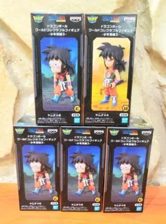 ドラゴンボール ワールドコレクタブルフィギュア -少年期編3 5個セット