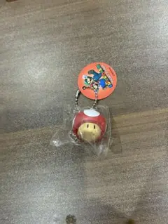 スーパーマリオ　きのこ　キノコ　マスコットフィギュアキーホルダー　ボールチェーンのサムネイル