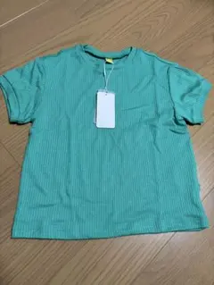moimoln リブTシャツ グリーンのサムネイル