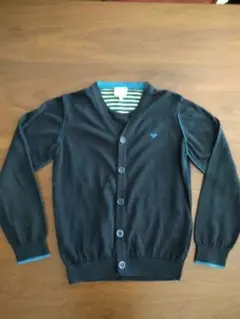 ARMANI JUNIORネイビーカーディガン 10A