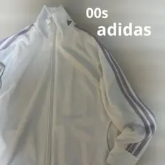 美品00s adidas ホワイト トラックジャケット　y2k グランジ　日本製