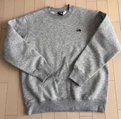 THE NORTH FACE グレー クルーネック スウェット