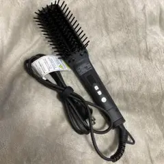 【2025、10月購入 】SALONIA ブラシヘアアイロン SL-012BKS