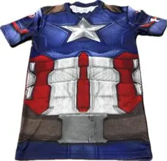 美品アンダーアーマーCaptainAmericaコンプレッションウェアL メンズ