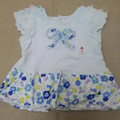 ミキハウスMIKI HOUSEリーナちゃんシャツ70