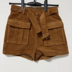 未使用 jouetie コーデュロイ ショートパンツ Mのサムネイル