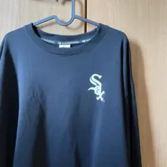 シカゴ・ホワイトソックス 長袖Tシャツ ブラック
